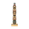 Alaskan Totem by Larry Rudick, Native, Carving, Totem Pole