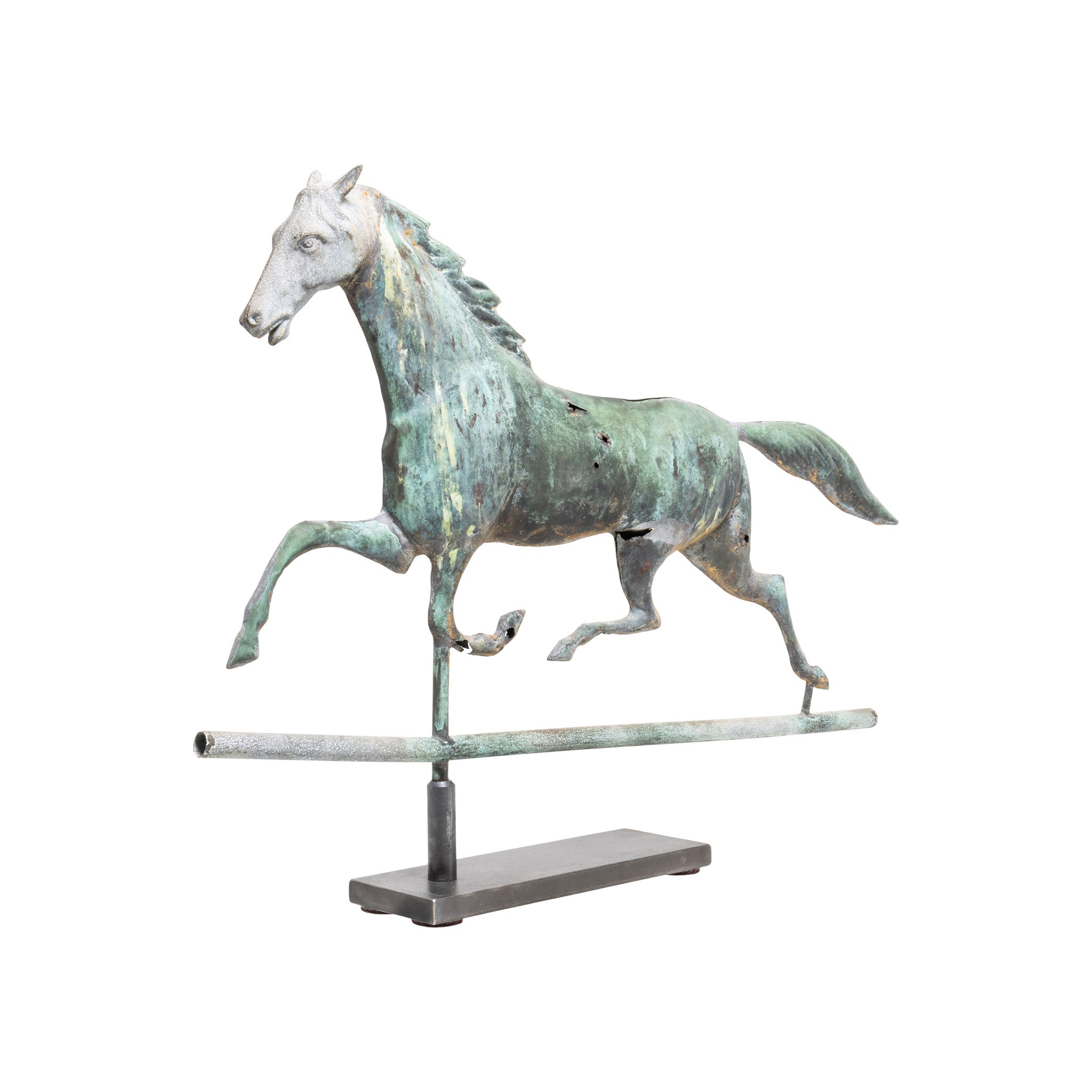 Swell Bodied Horse Weather Vane