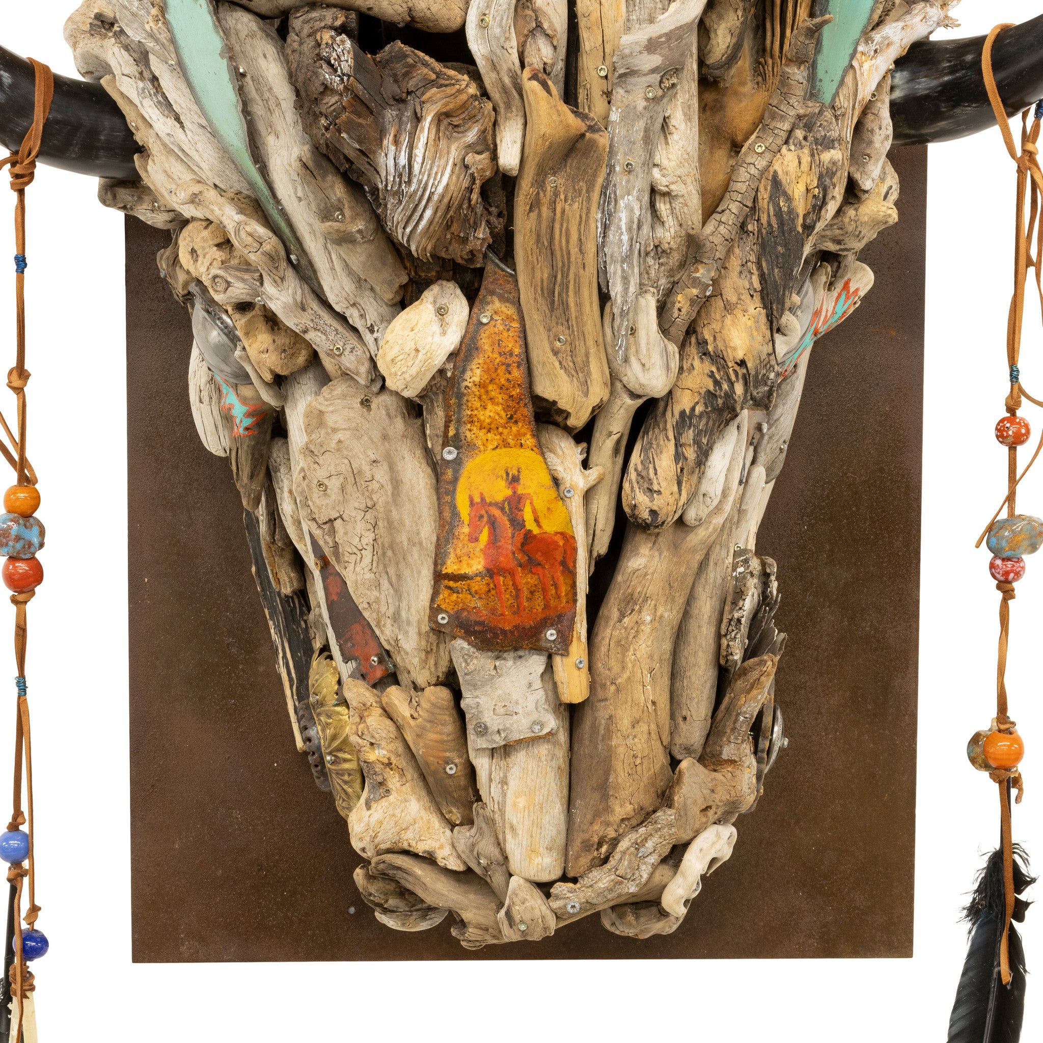 "He Walks in Wisdom" Driftwood Sculpture by Tina Milsavljevich