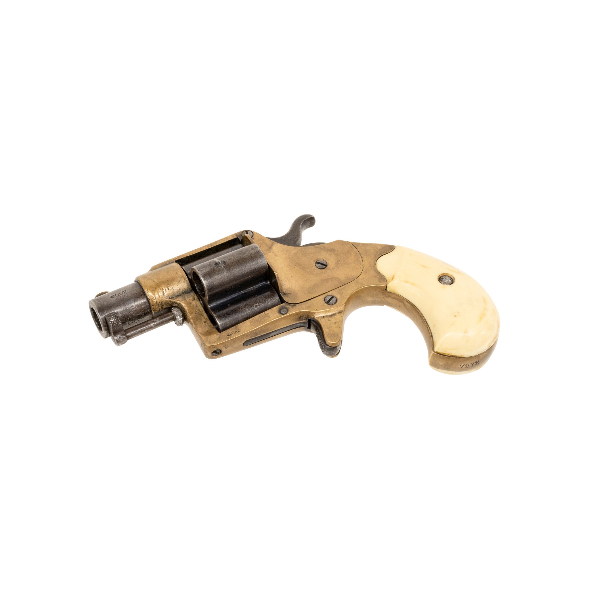 Short Barrel Colt Cloverleaf Revolver