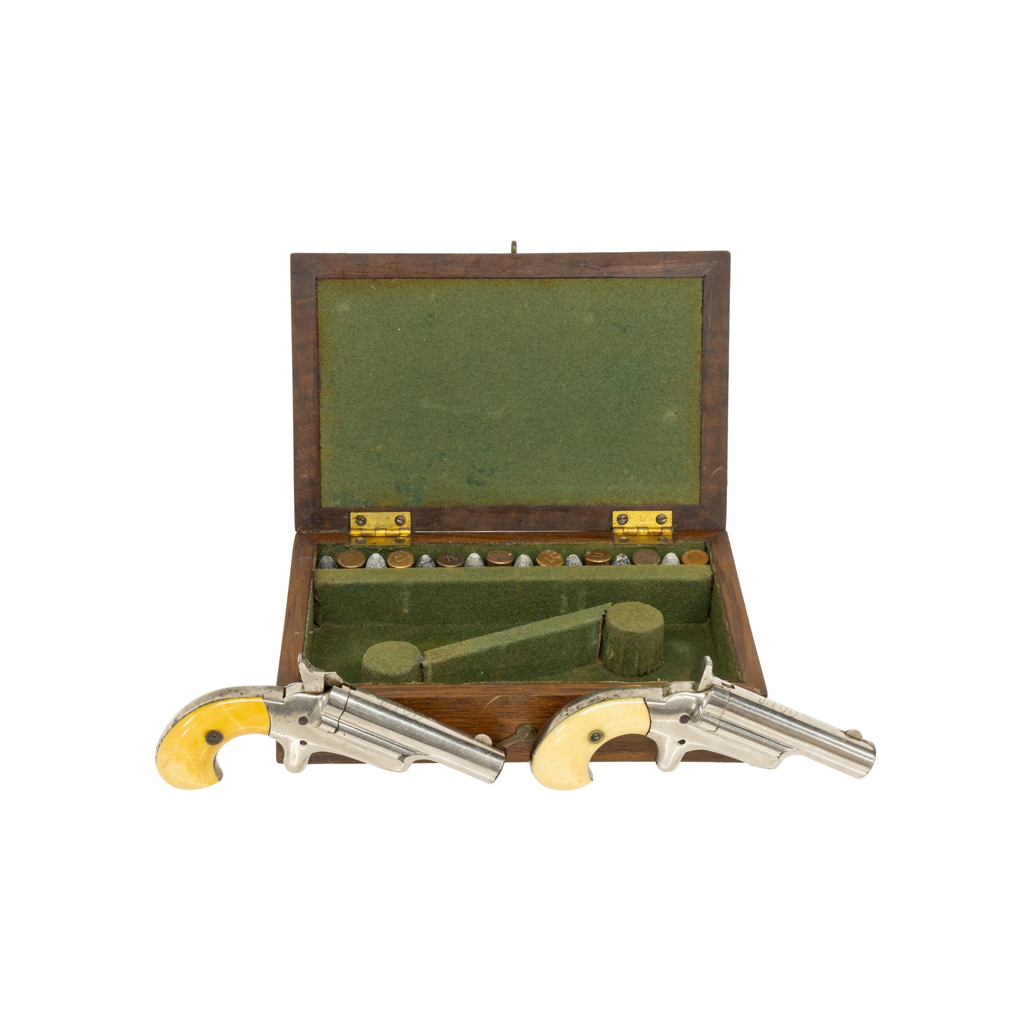 Cased Pair of Colt Third Model Derringer Pocket Pistols