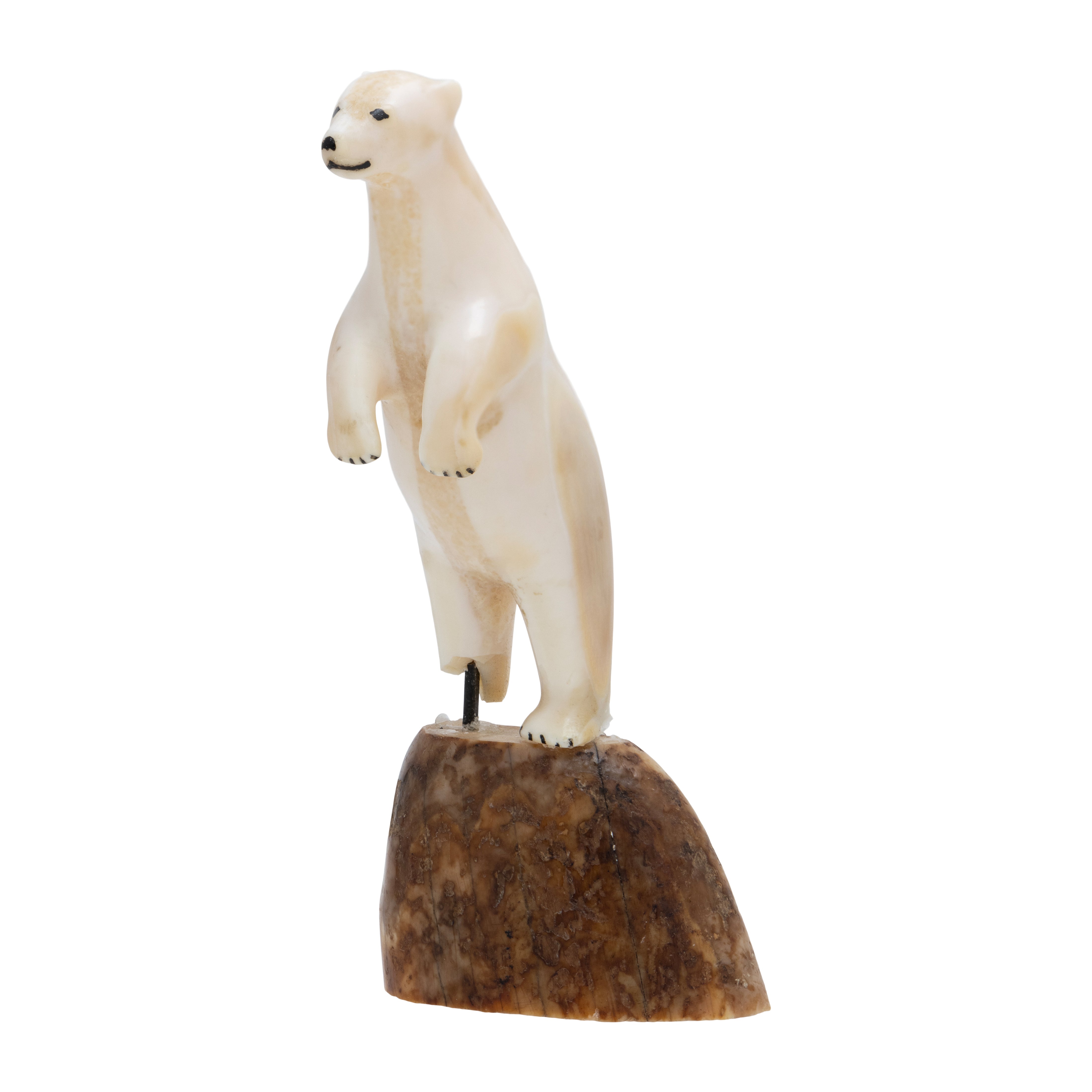 Inuit Miniature Walrus Ivory Polar Bear
