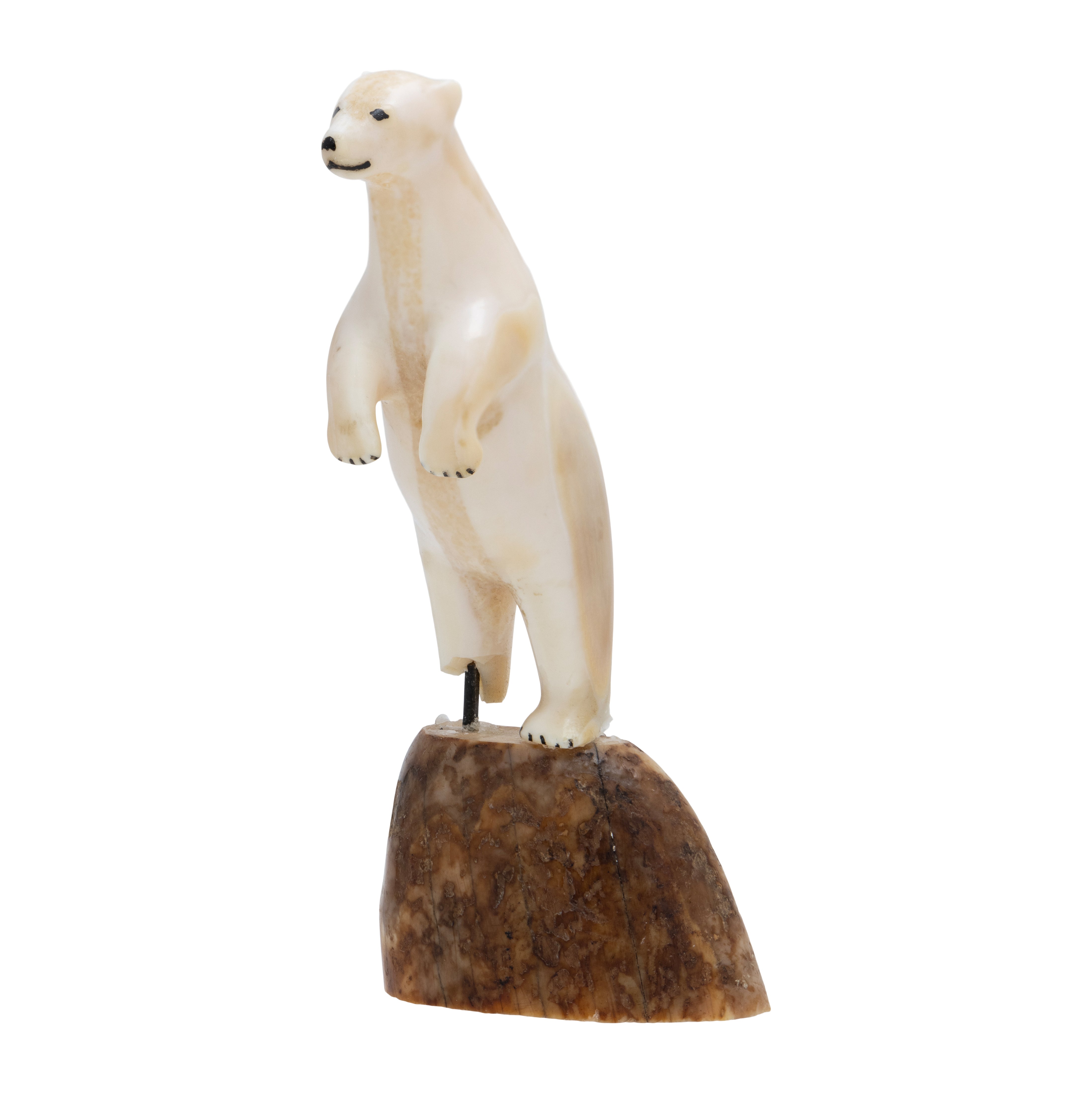 Inuit Miniature Walrus Ivory Polar Bear