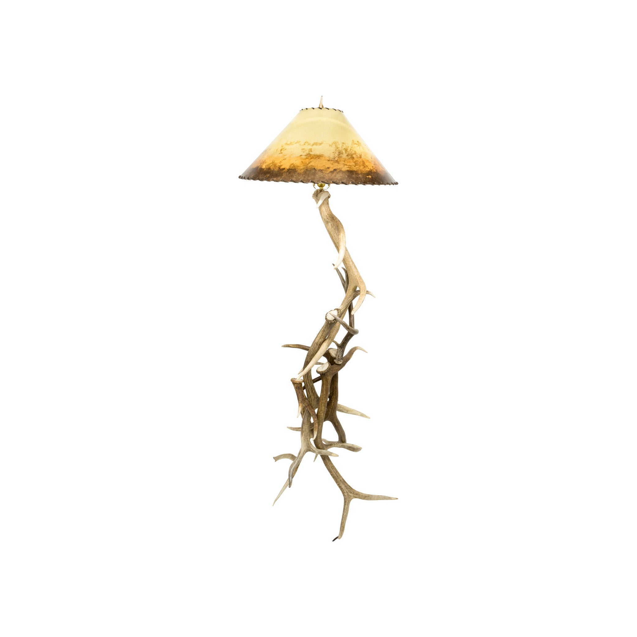 Elk Antler Floor Lamp