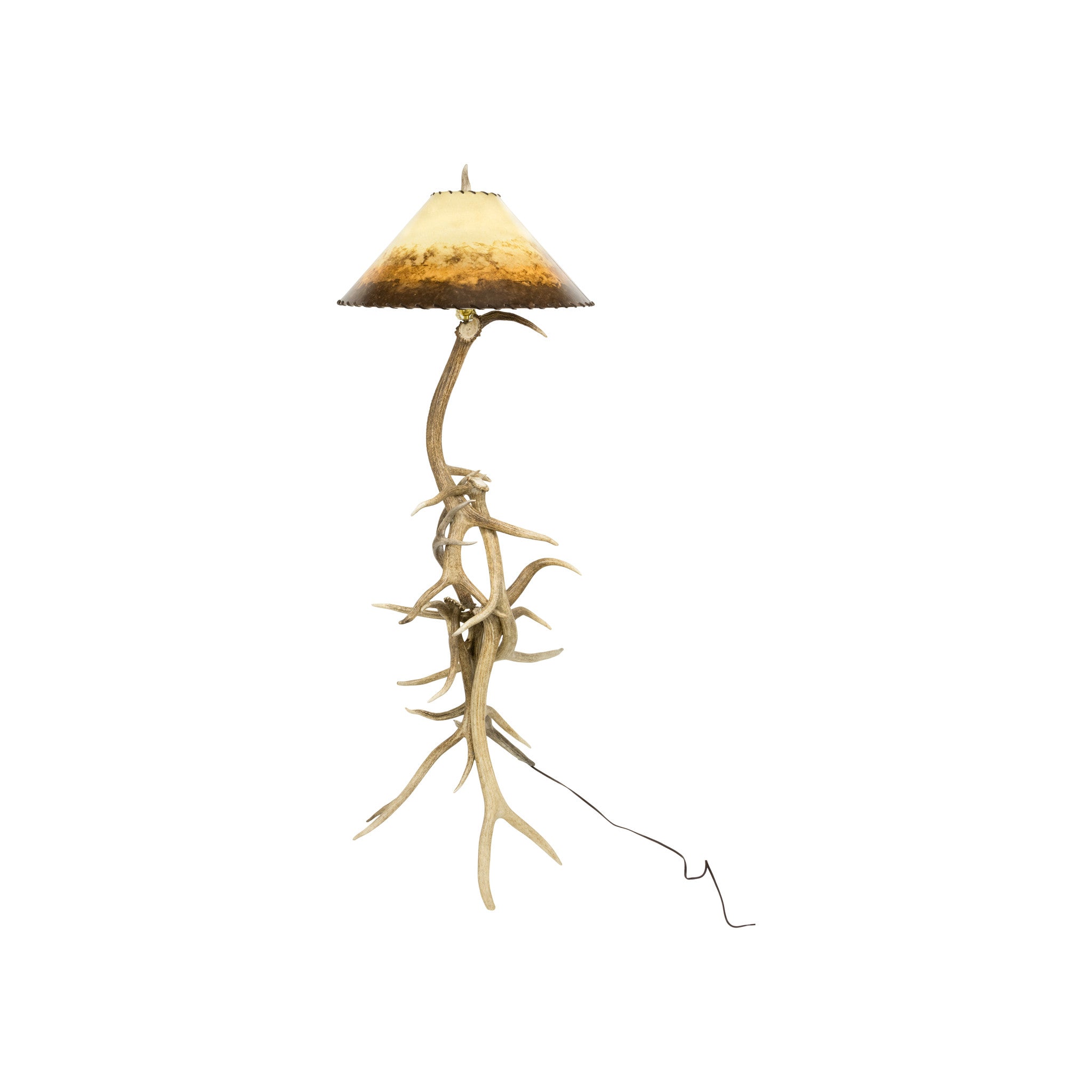 Elk Antler Floor Lamp