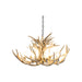 Mule Deer Chandelier, Furnishings, Lighting, Ceiling Light