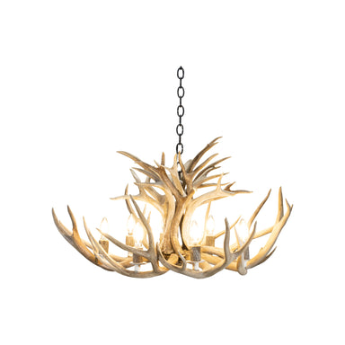Mule Deer Chandelier, Furnishings, Lighting, Ceiling Light