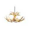 Mule Deer Chandelier, Furnishings, Lighting, Ceiling Light