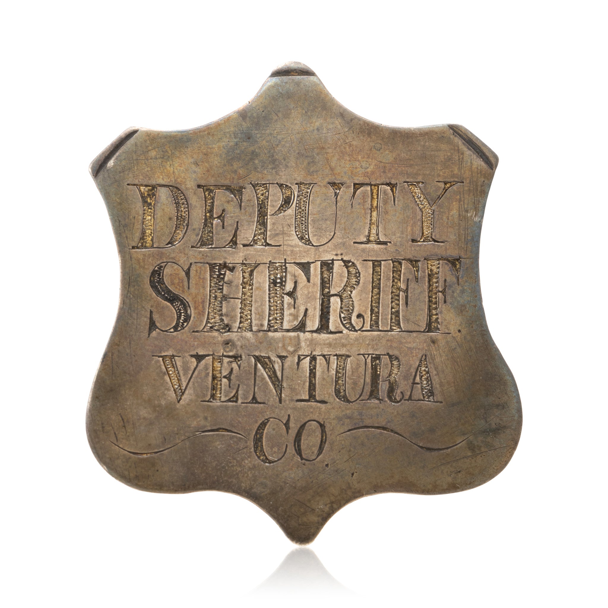 Ventura, California Deputy Sheriff's Badge, Western, Law Enforcement, Badge