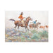 Cattle Roundup by Fred Oldfield, Fine Art, Painting, Western