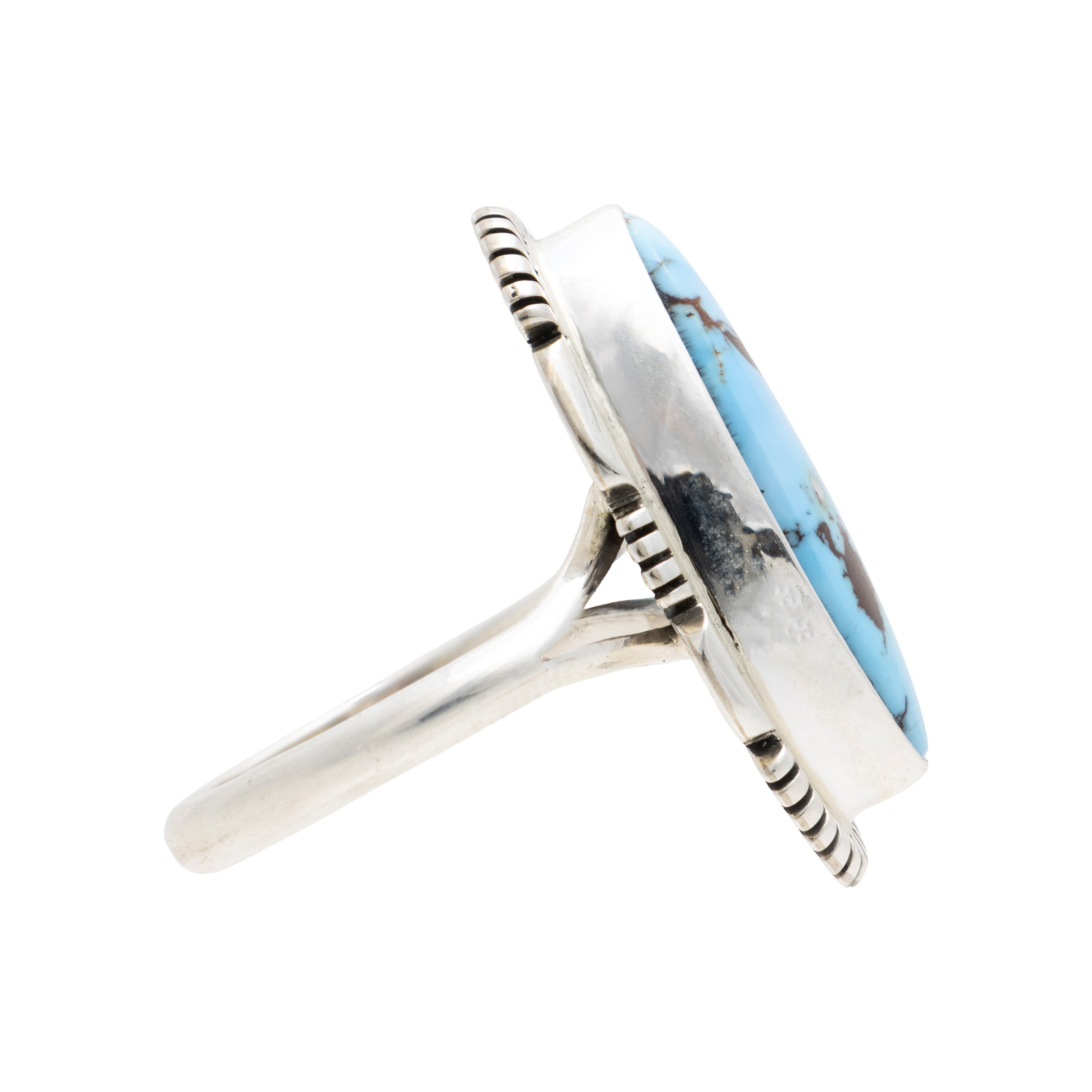 Navajo Golden Hill Turquoise Ring