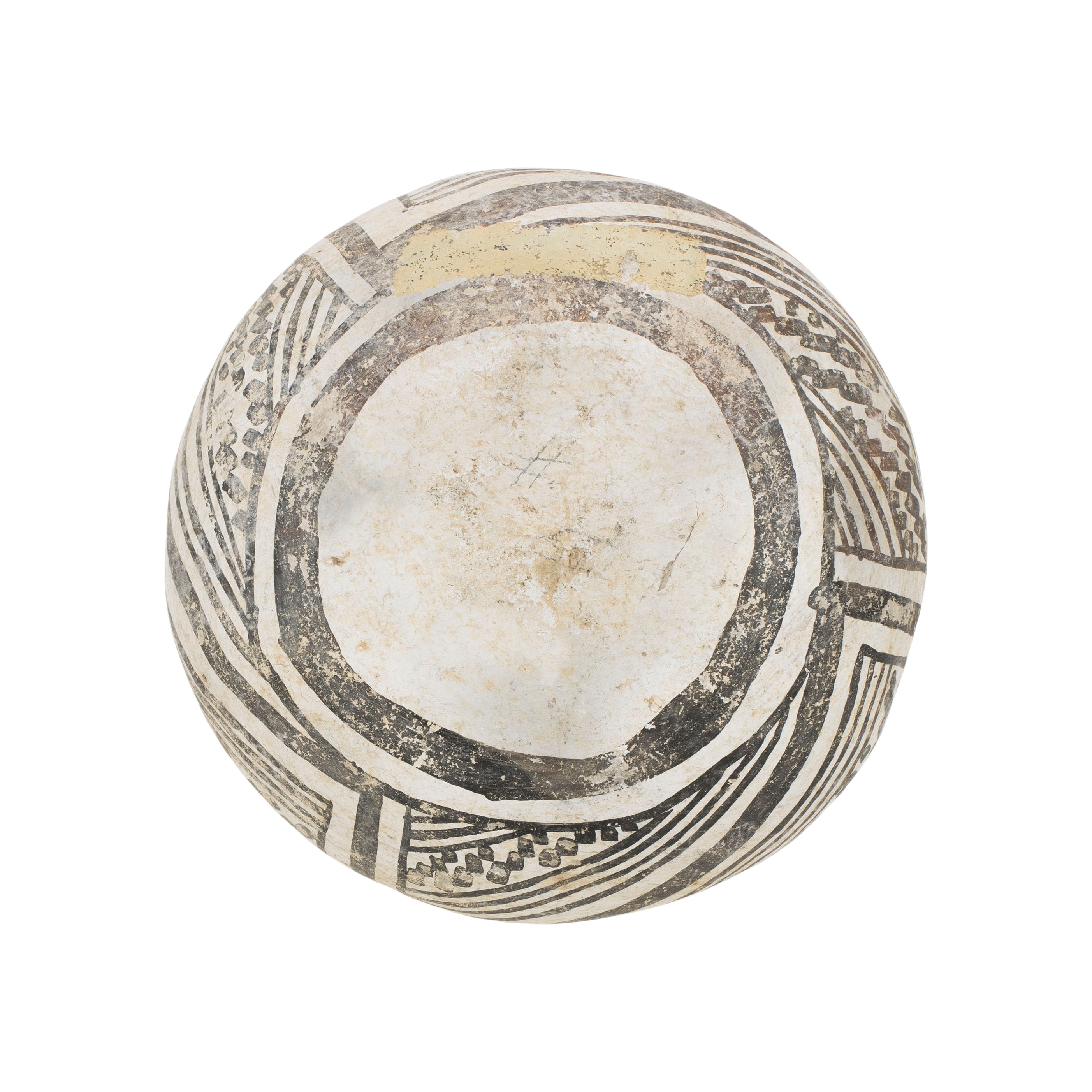Anasazi Snowflake Pottery Jar