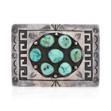 Native Turquoise Buckle, Jewelry, Buckle, Native