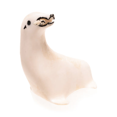 Inuit Sea Lion Carving, Native, Carving, Ivory