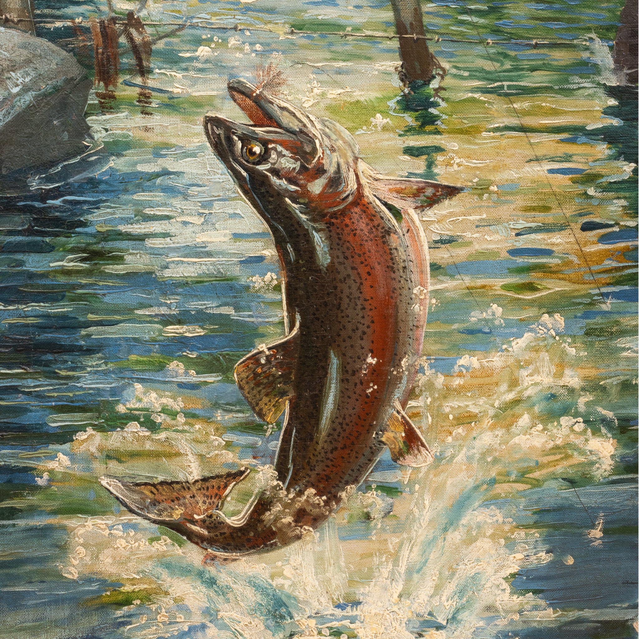 Fish On by Henry Sumner Watson