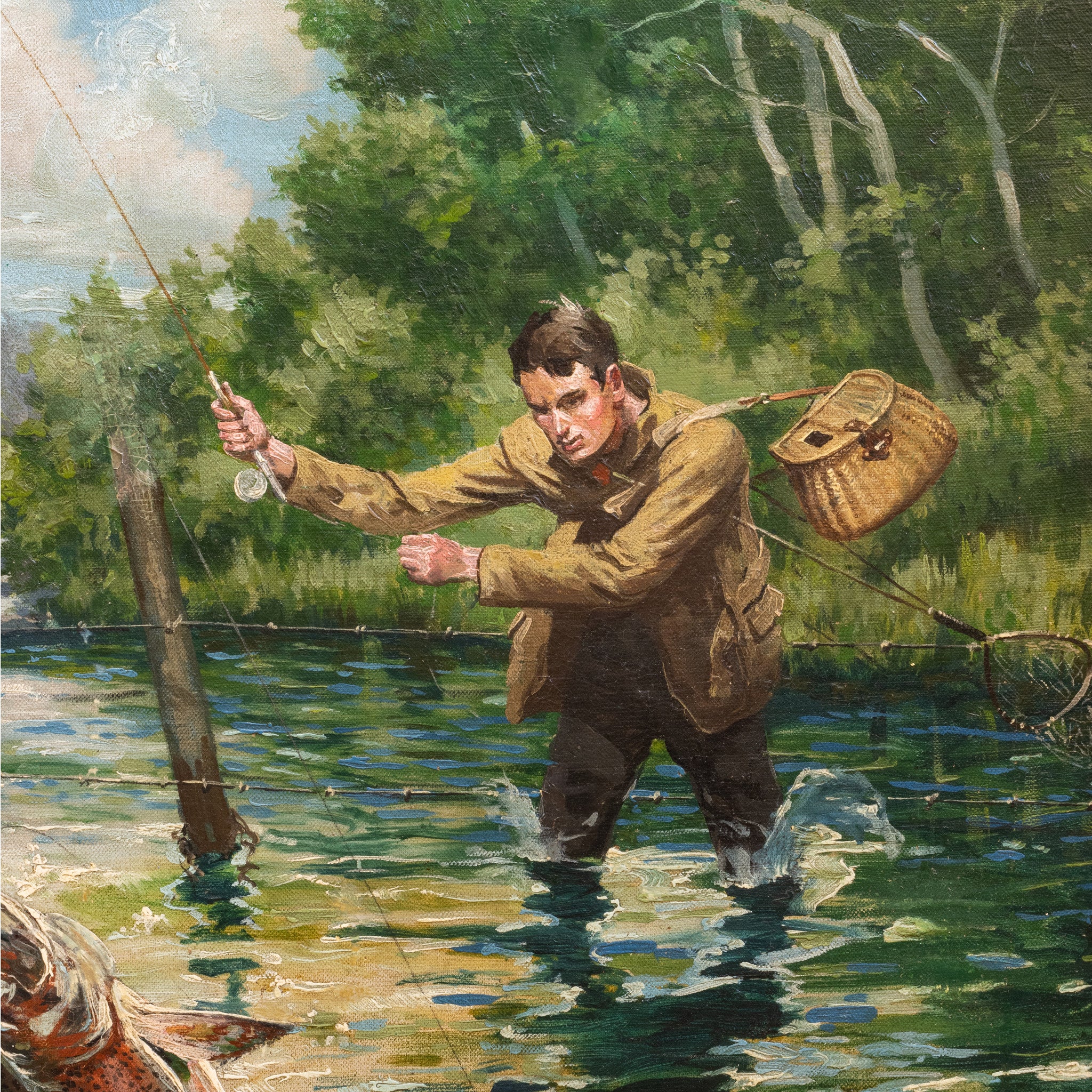 Fish On by Henry Sumner Watson