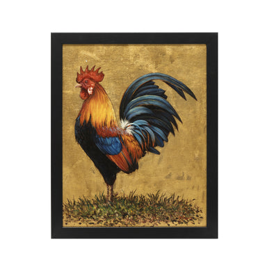 Rooster by E. Tapia, Fine Art, Painting, Wildlife