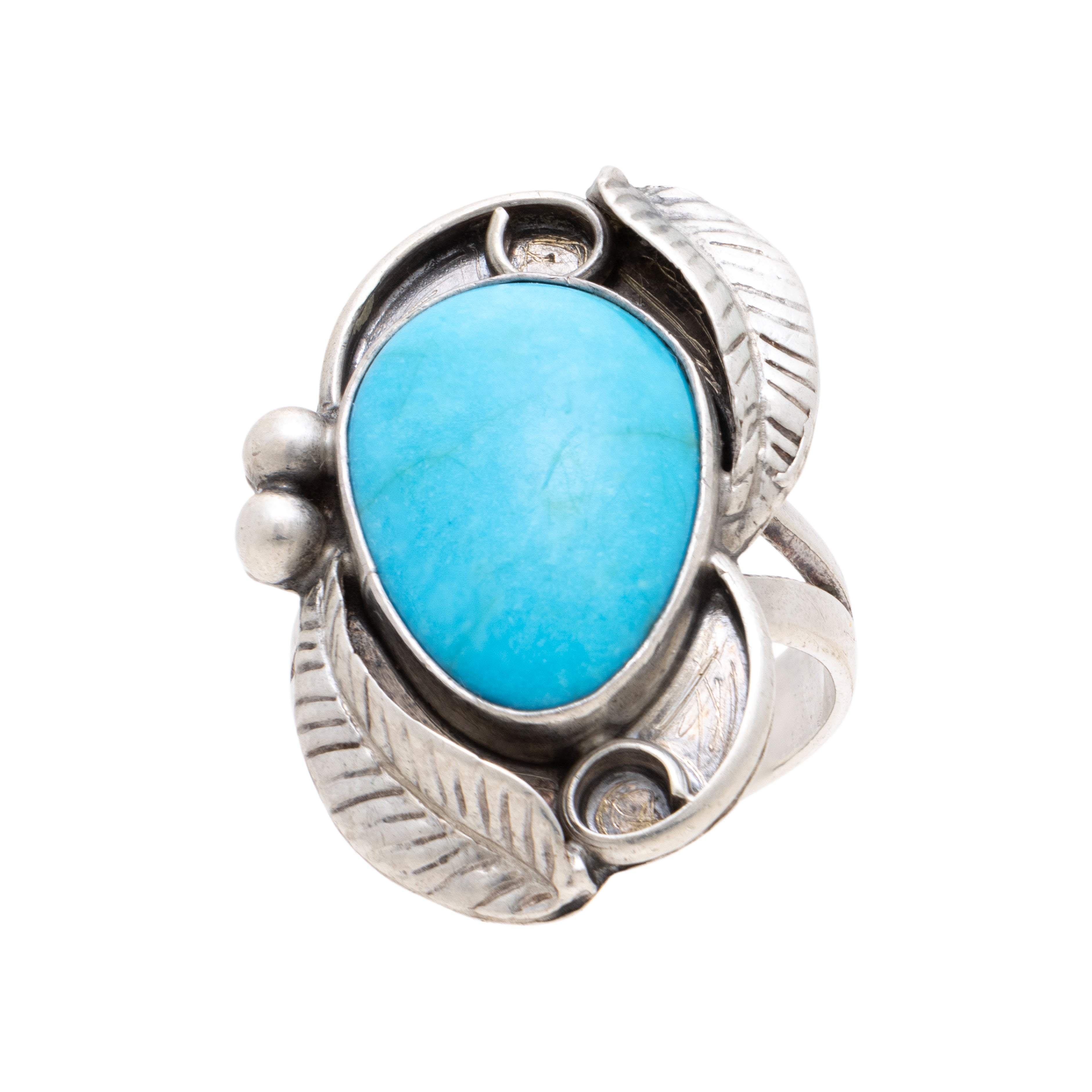 Single Stone Turquoise Ring