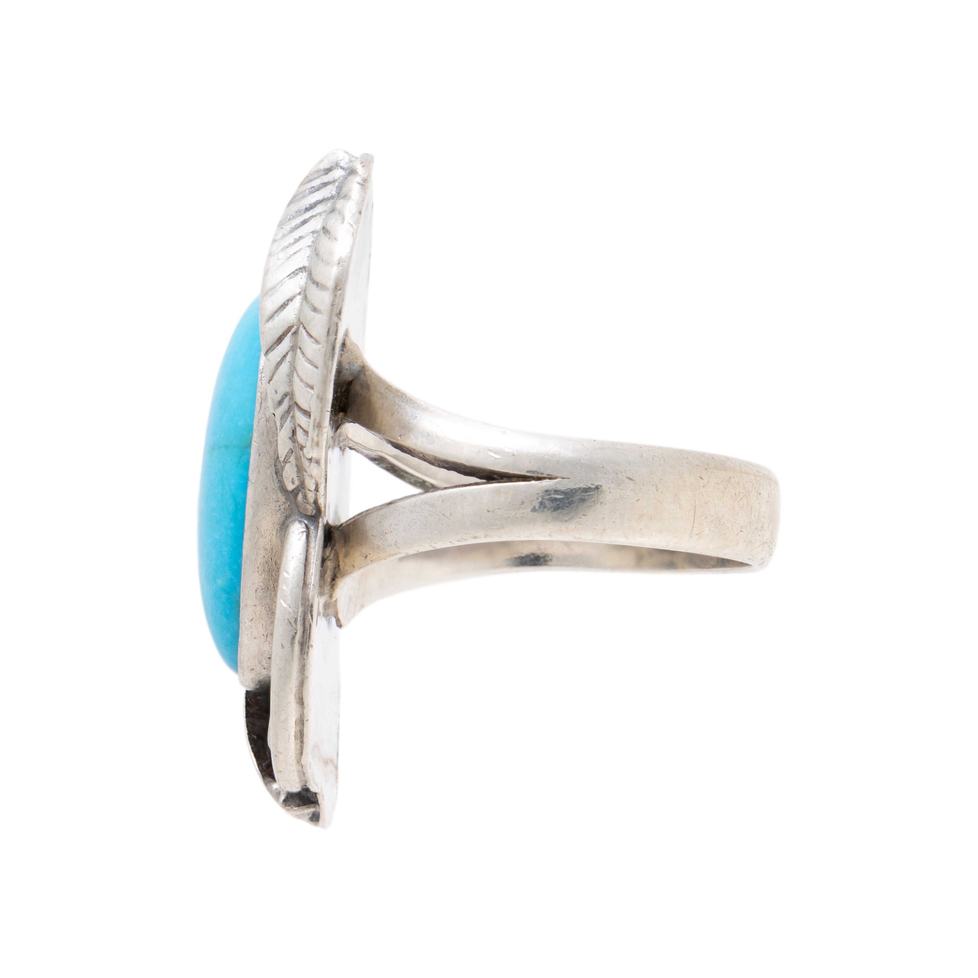 Single Stone Turquoise Ring