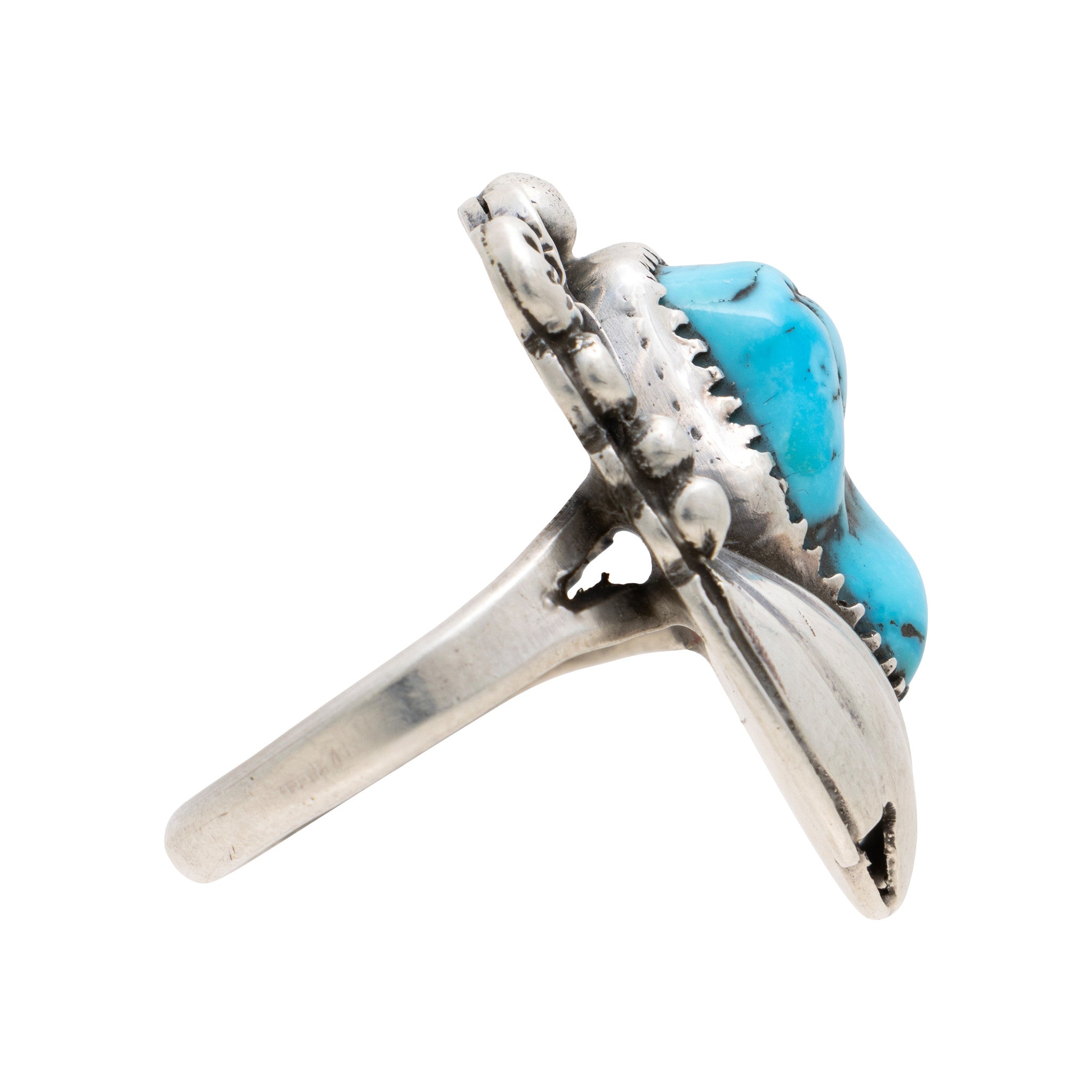 Turquoise and Sterling Ring