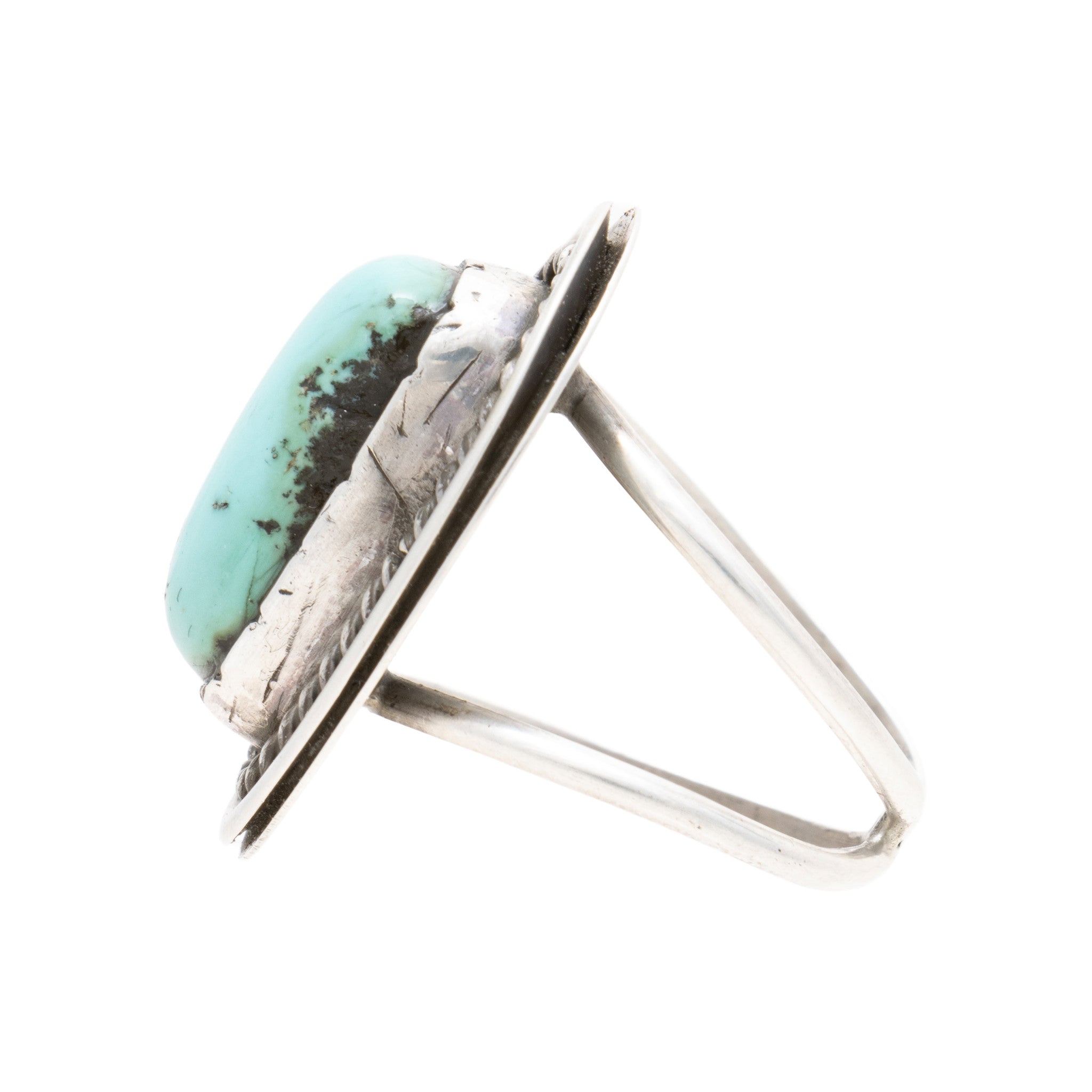 Turquoise and Sterling Ring