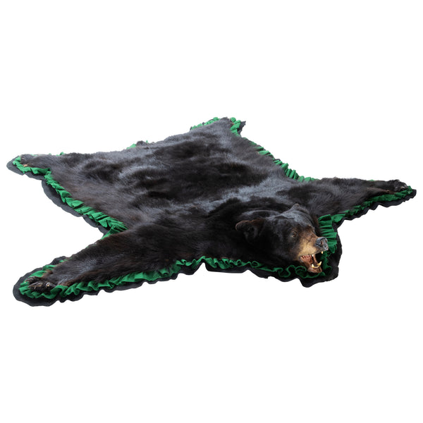 Black Bear Rug, Furnishings, Taxidermy, Bear