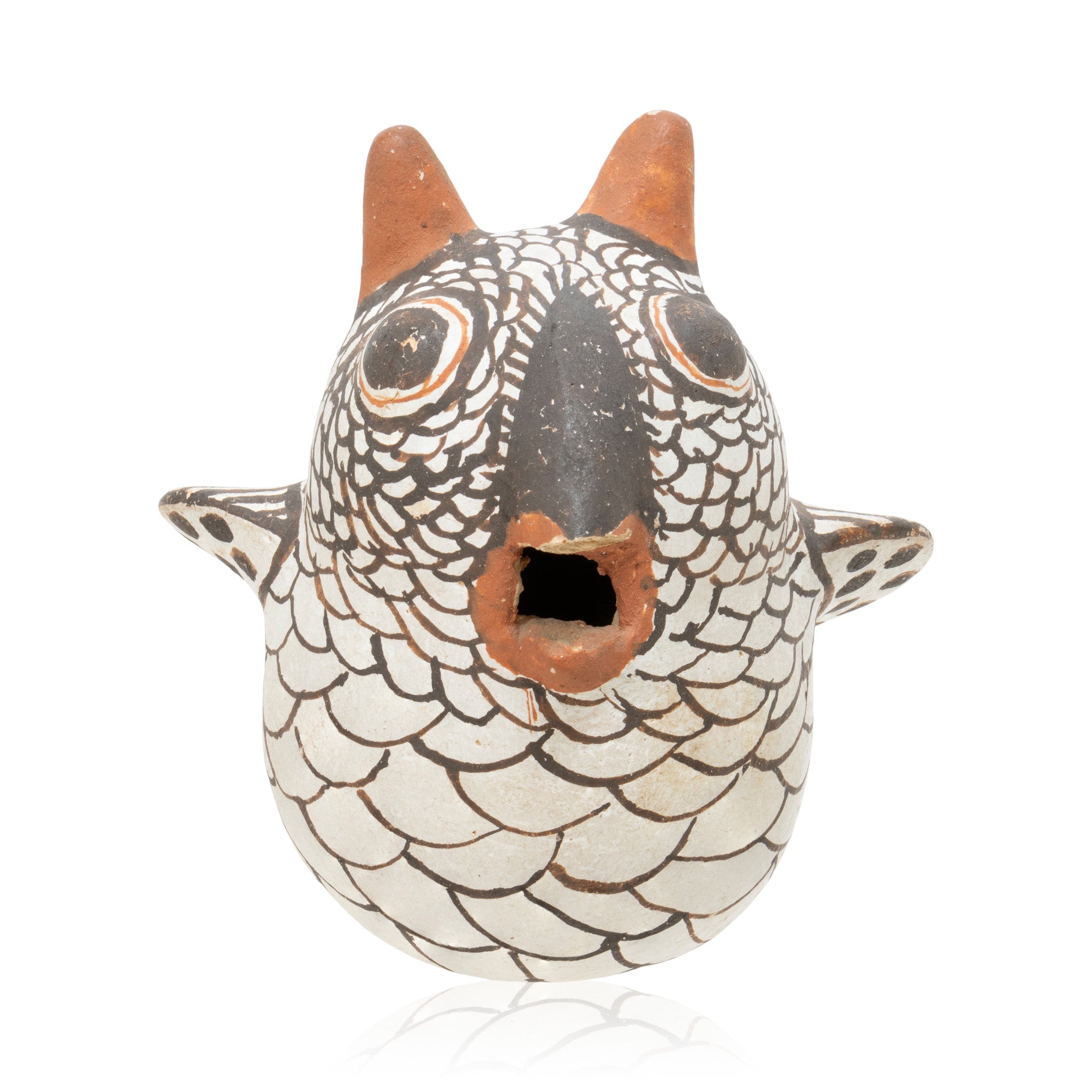 Zuni Pottery Owl, Native, Pottery, Historic