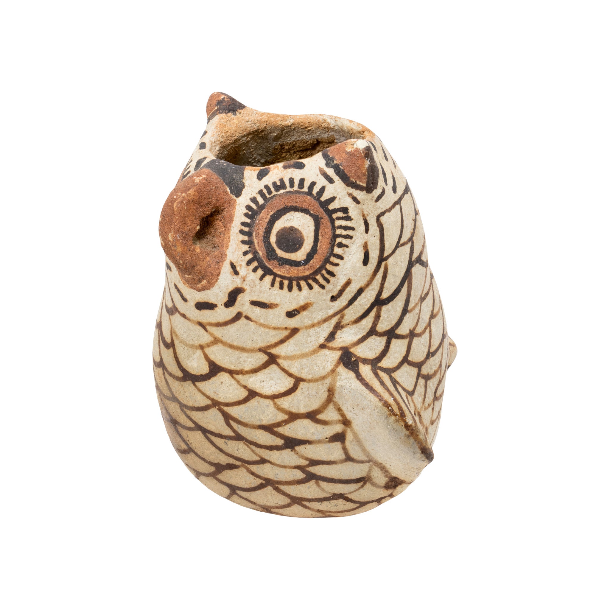 Miniature Zuni Pottery Owl