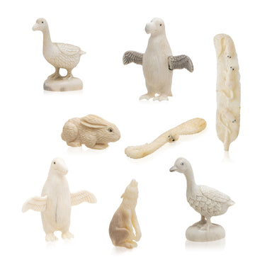 Inuit Carvings, Native, Carving, Ivory