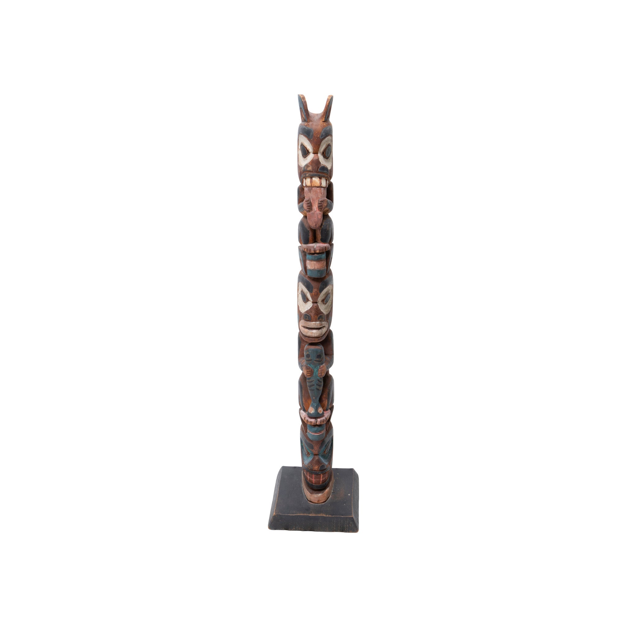 Tlingit Bear Totem by Charlie Joe Tagcook — Cisco's Gallery