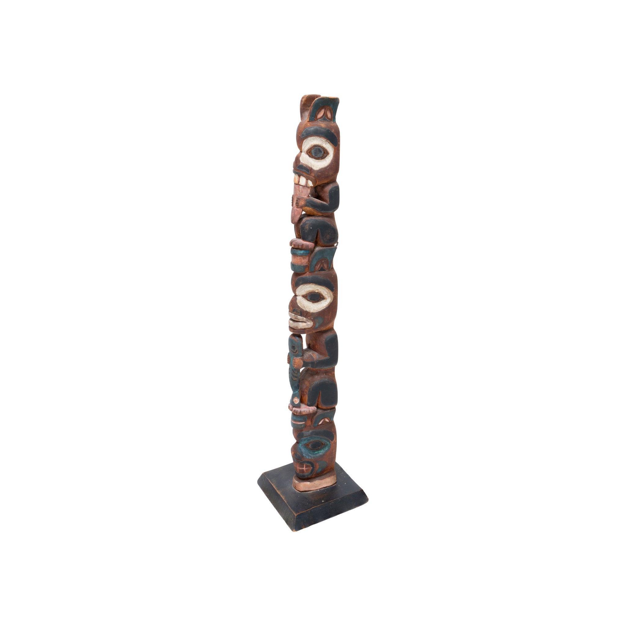 Tlingit Bear Totem by Charlie Joe Tagcook — Cisco's Gallery