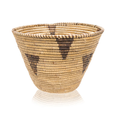 Papago Basket, Native, Basketry, Vertical