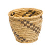 Lidded Papago Basketry Jar