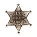 City Marshal Badge, Western, Law Enforcement, Badge