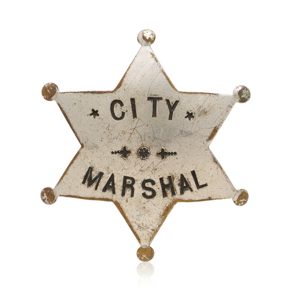 City Marshal Badge, Western, Law Enforcement, Badge