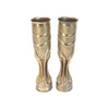 Pair Trench Art Vases
