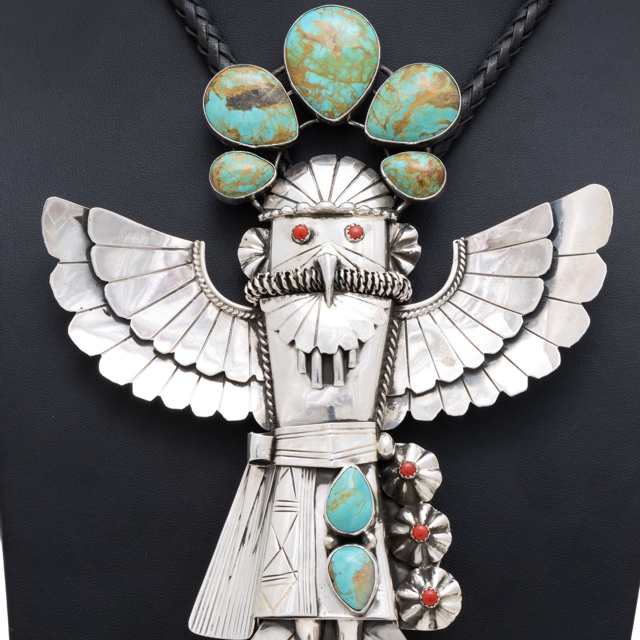 Large Navajo Kachina Bolo