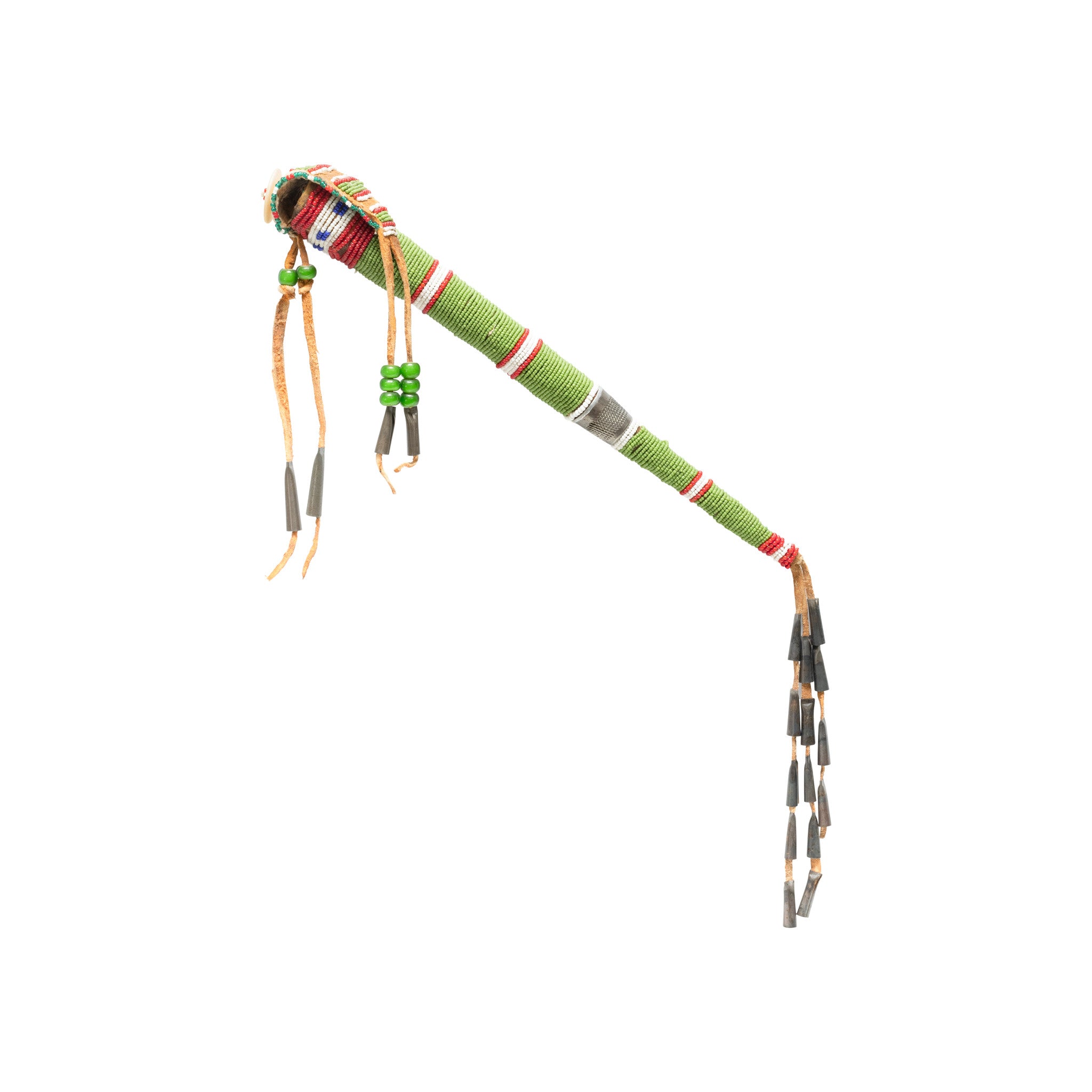 Crow Beaded Awl Case, Native, Accessory, Awl Case