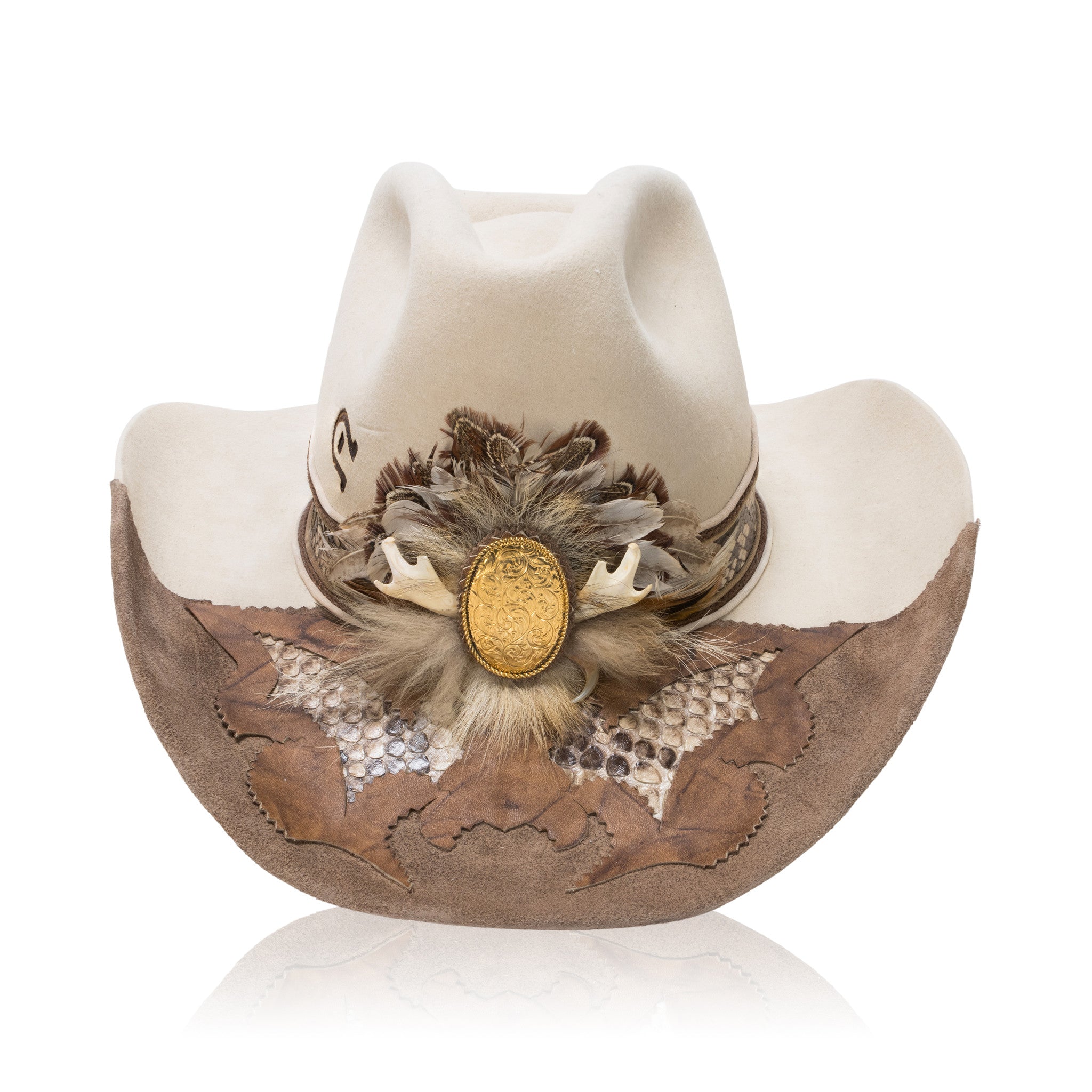 Andy Griffith's Custom Beaver Charlie One Horse Hat, Western, Garment, Hat