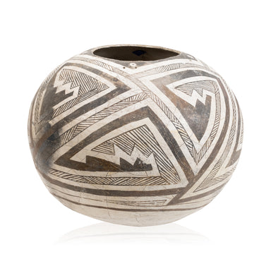 Prehistoric Anasazi Snowflake Jar, Native, Pottery, Prehistoric