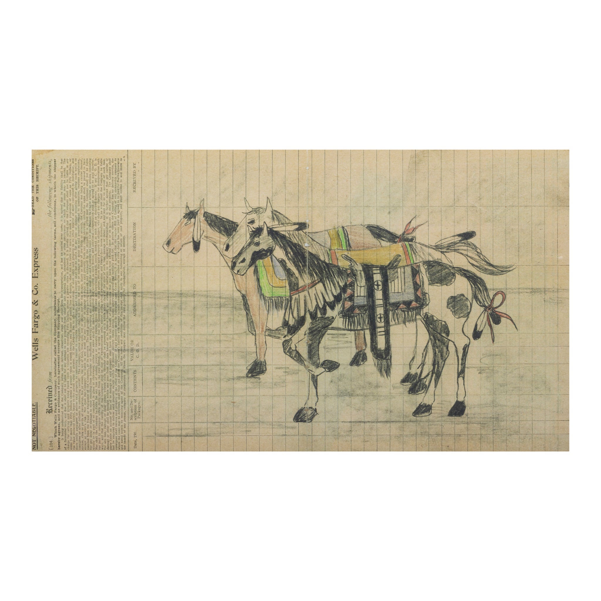 Wells Fargo Ledger Drawing