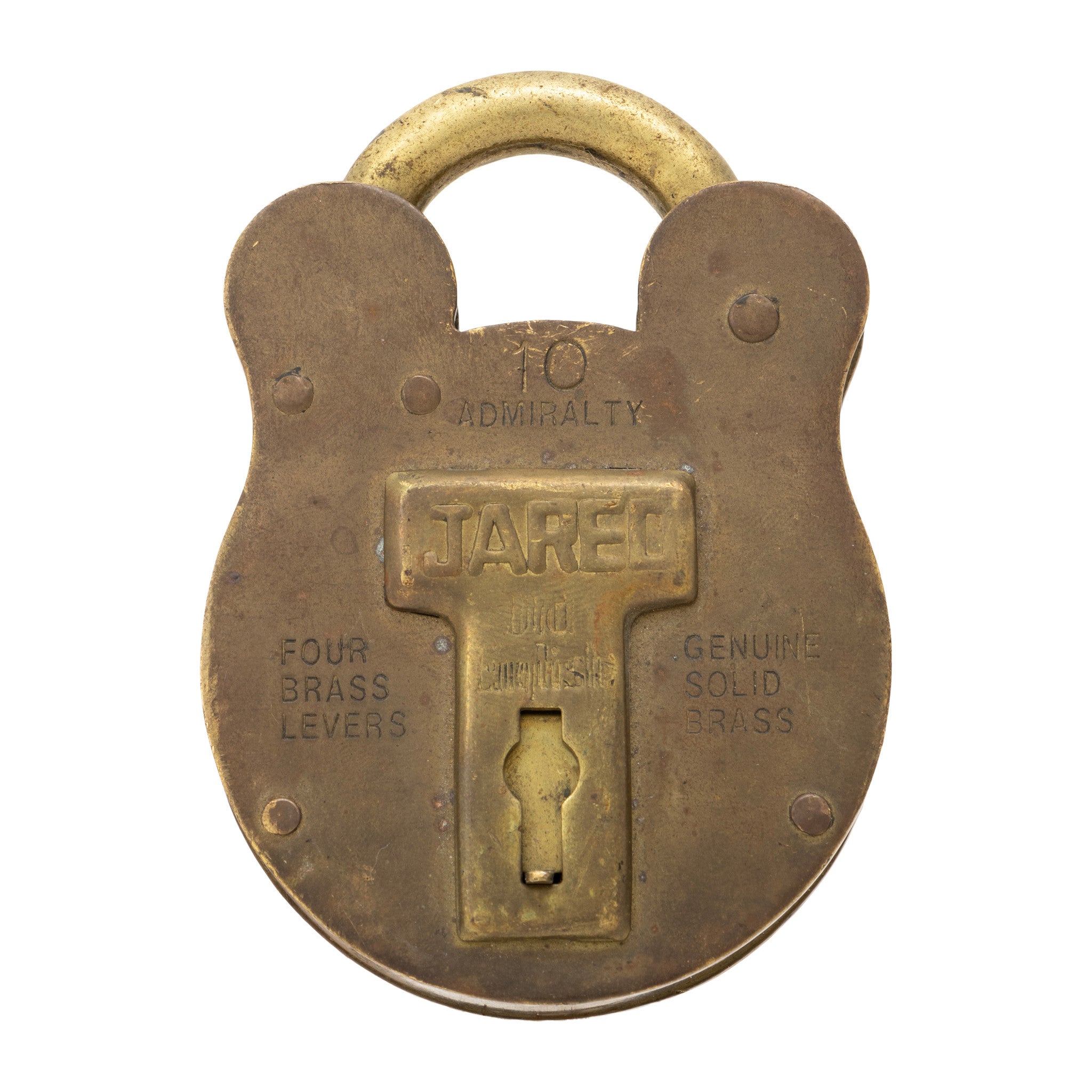 Admiralty Tin Brass Padlock