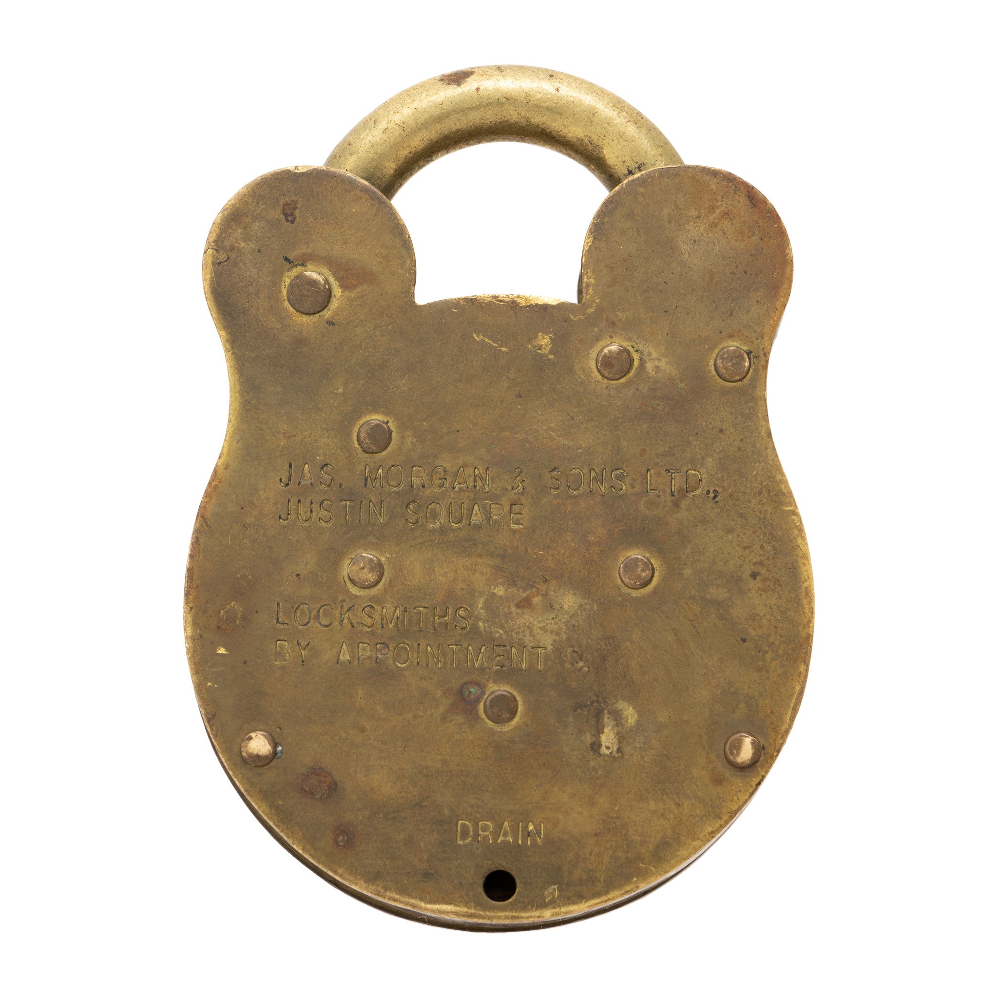 Admiralty Tin Brass Padlock