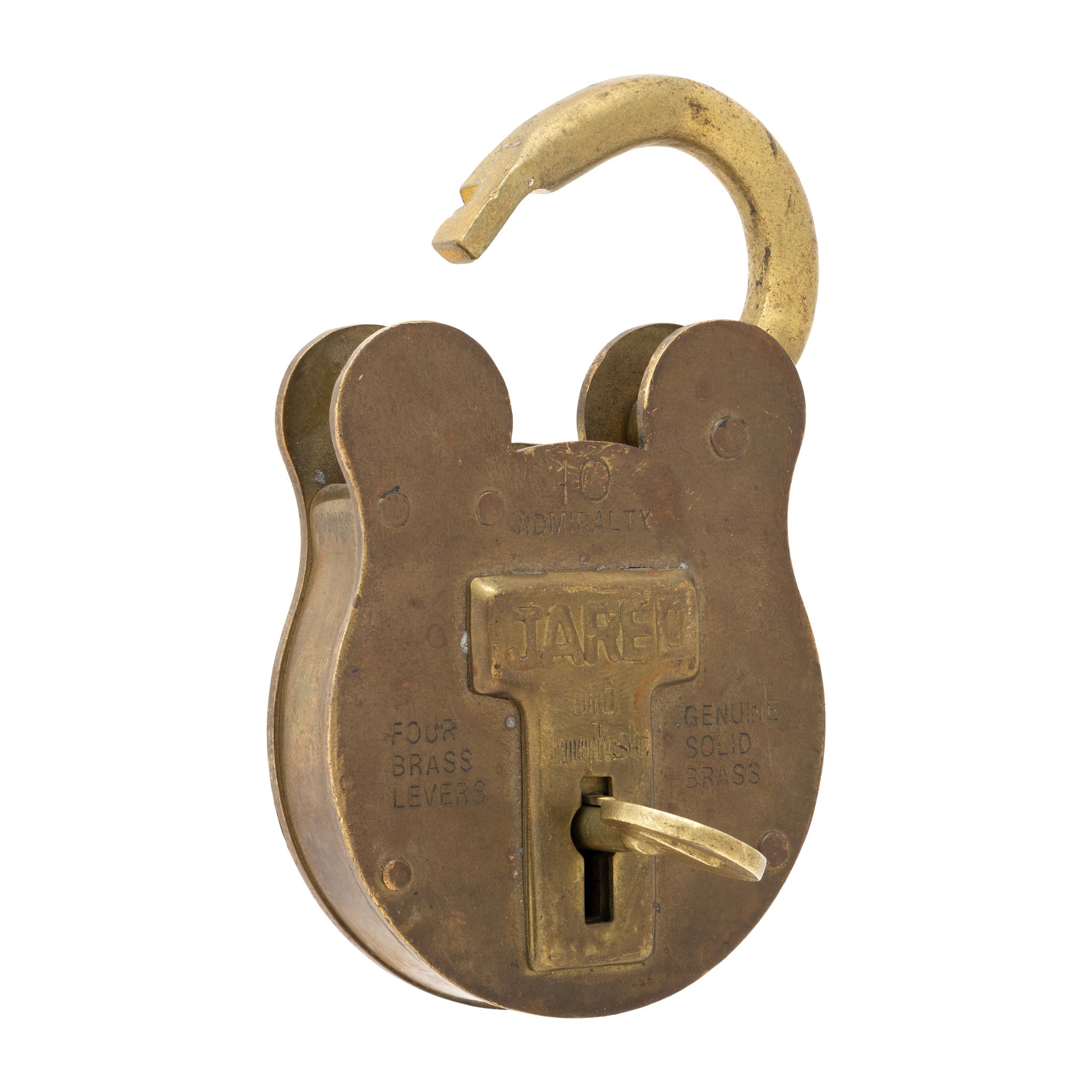 Admiralty Tin Brass Padlock