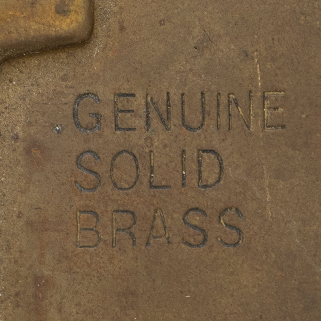 Admiralty Tin Brass Padlock