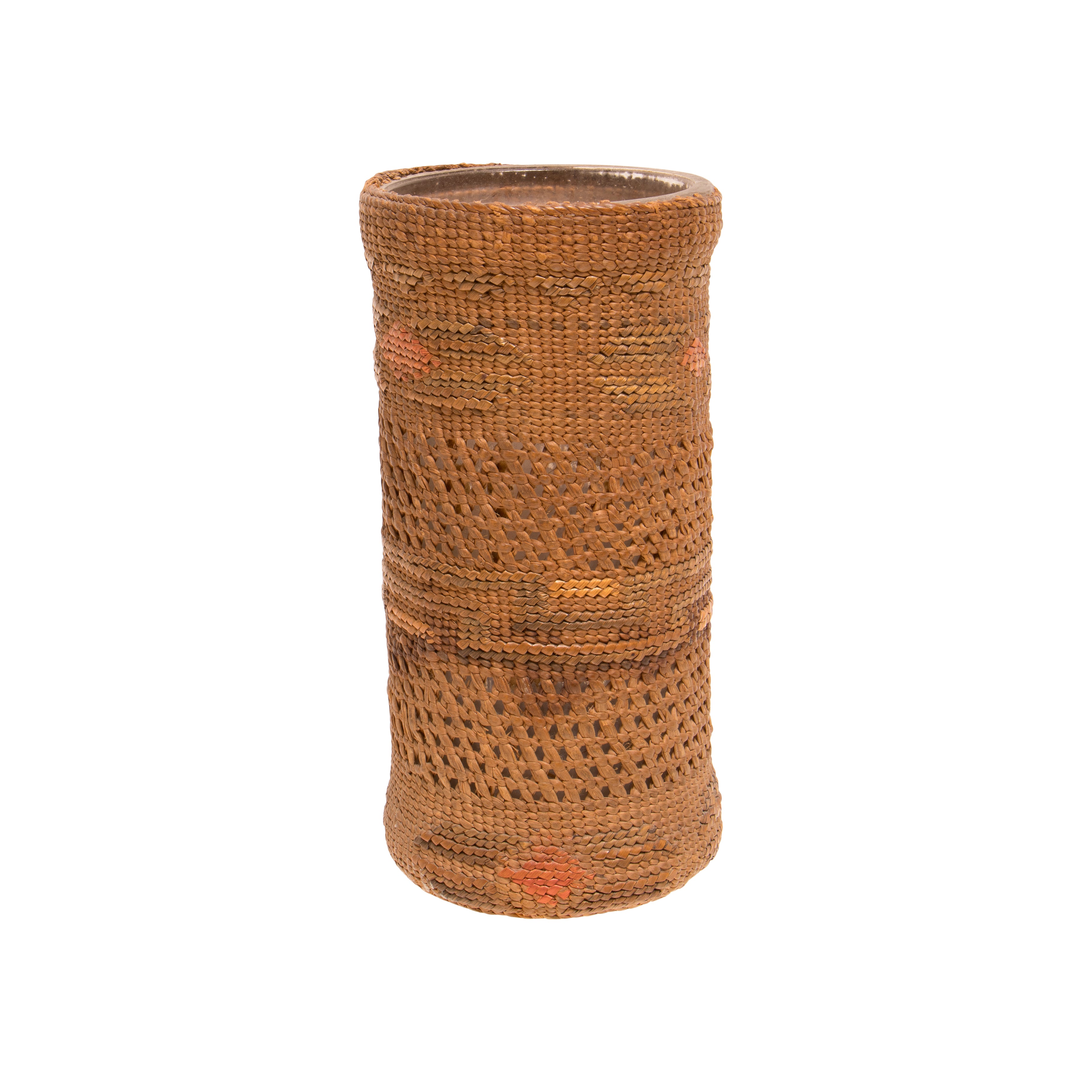 Tlingit Basketry Jar