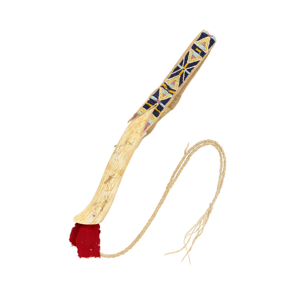 Northern Plains Pictorial Quirt, Native, Horse Gear, Quirt