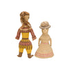 Pair of Quinalt Dolls