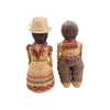 Pair Papago Basketry Dolls