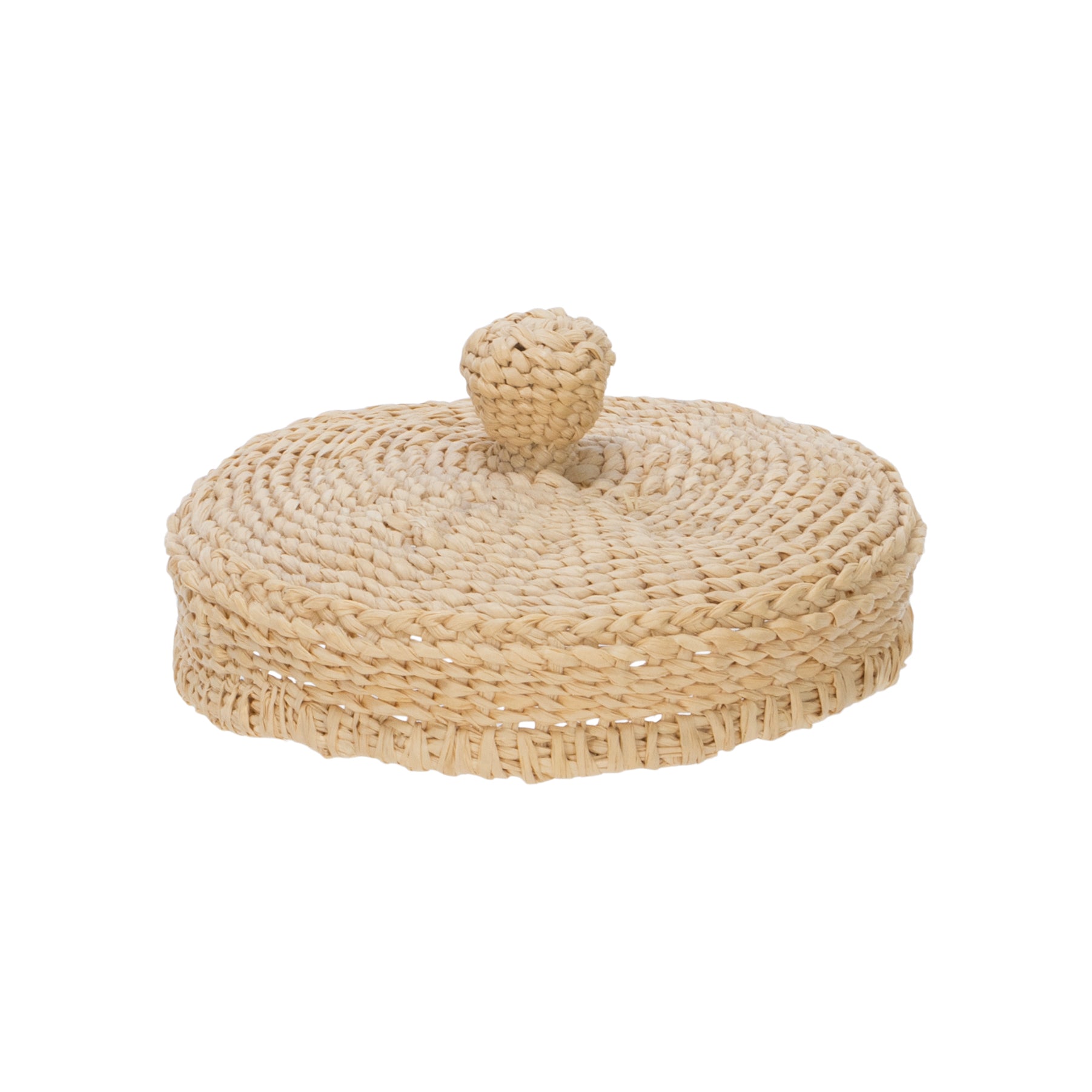 Aleut Miniature Lidded Basket